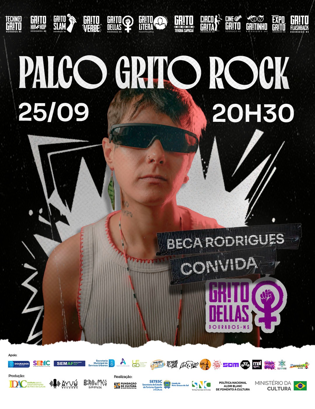 SHOW - BECA RODRIGUES CONVIDA GRITO DELAS