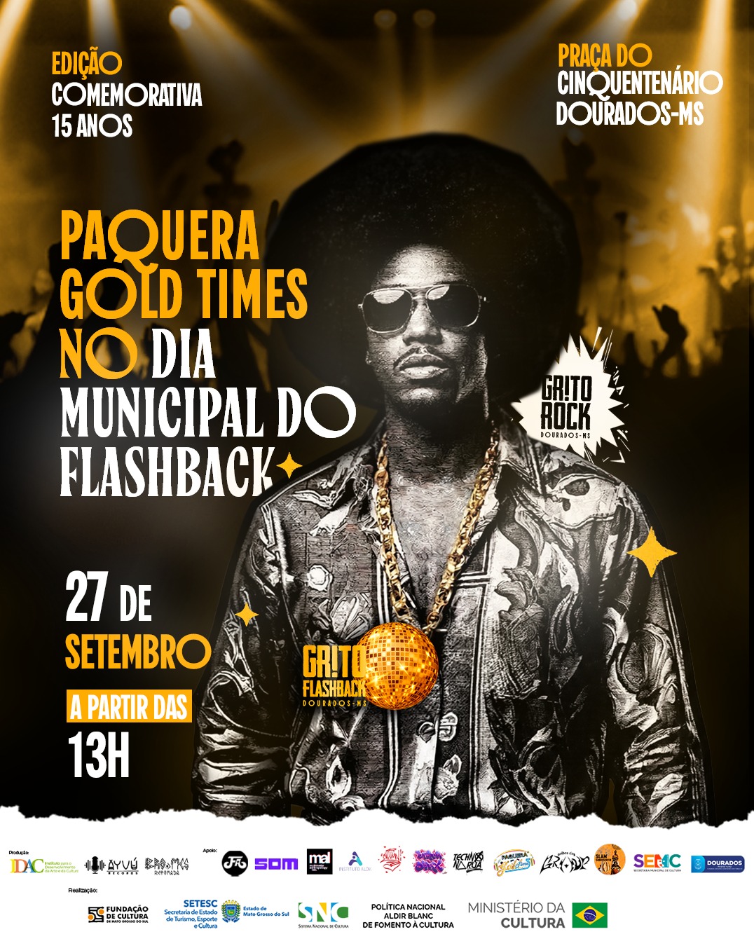 PAQUERA GOLD TIMES - DIA MUNICIPAL DO FLASHBACK